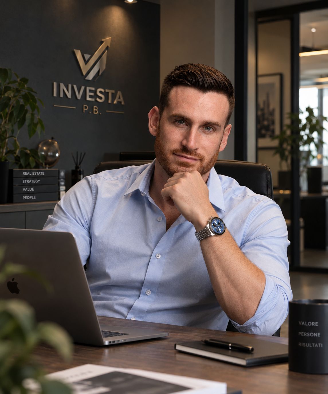 Ritratto founder Investa P.B.